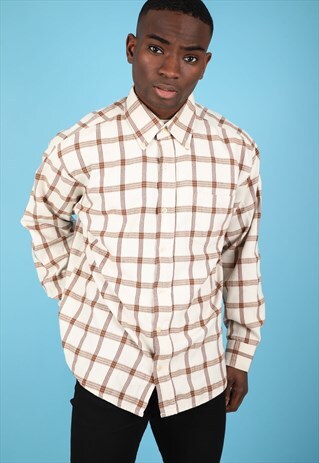 VINTAGE BURBERRY FLANNEL SHIRT NS28