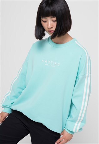 KAOTIKO SWEATSHIRT "GLASGOW" GREEN TUSCANY