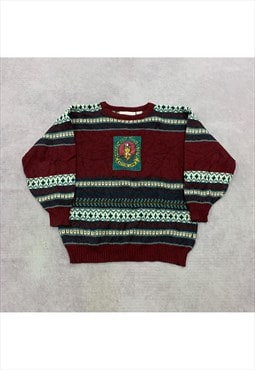 Vintage Knitted Jumper Women's M