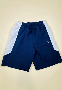 Vintage 90s Fred Perry Medium Short in Blue