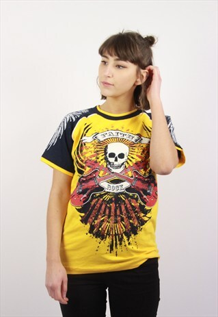 VINTAGE PRINTED ROCK T-SHIRT