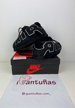 35-43 EU Air More Uptempo Sneakers Slippers Version Black