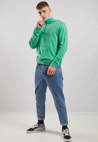 VINTAGE RALPH LAUREN 1/4 ZIP SWEATSHIRT