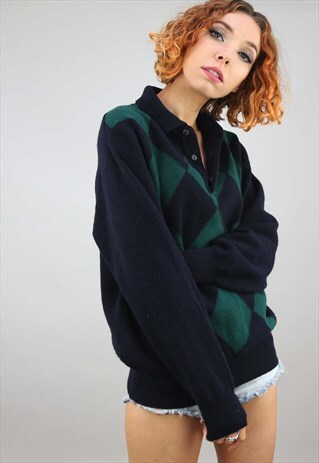 VINTAGE OVERSIZED DANIEL HECHTER JUMPER