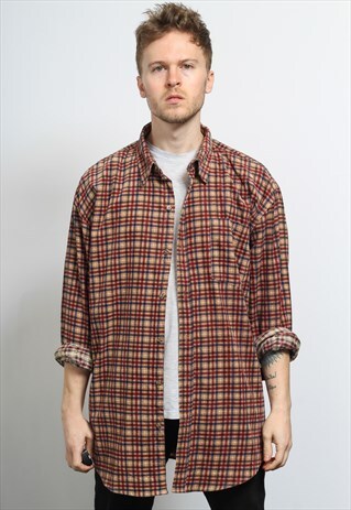VINTAGE CORDUROY CORD SHIRT