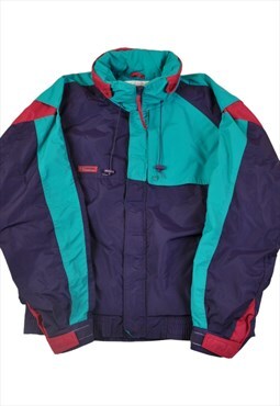 Vintage Columbia Ski Jacket Waterproof Purple/Green XL
