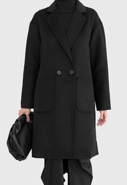 Woolen Coat - Jade