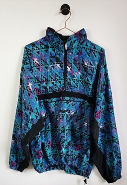Vintage 90s Reebok Windbreaker Jacket Size L