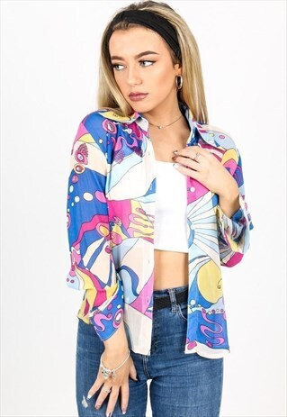 VINTAGE PATTERNED SHIRT S340