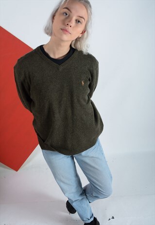 VINTAGE RALPH LAUREN KNITTED JUMPER
