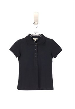 Vintage Burberry Polo in Black   - S