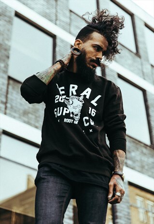FERAL 'ONI' BLACK SWEAT