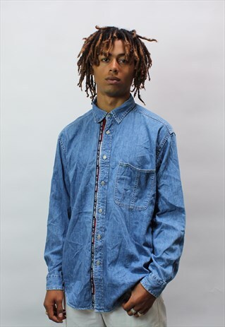 VINTAGE TOMMY HILFIGER DENIM SHIRT
