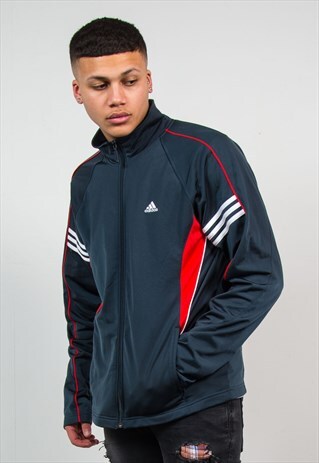 ADIDAS TRACKSUIT TOP JOG JACKET