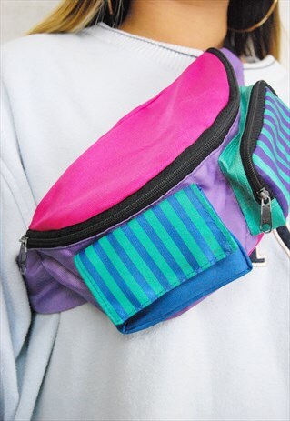 CRAZY STRIPEY BUM (BAG)