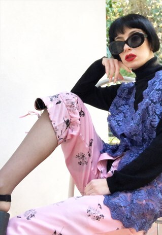 AMAZING PURPLE TRANSPARENT SARTORIAL VEST