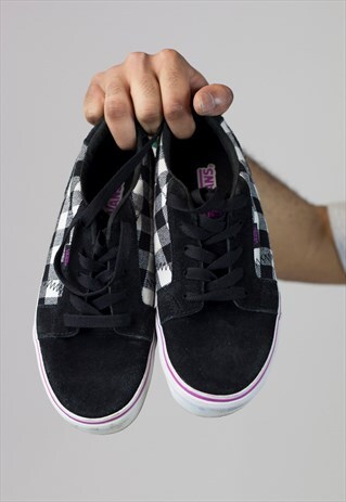 VINTAGE VANS CHECK TRAINERS