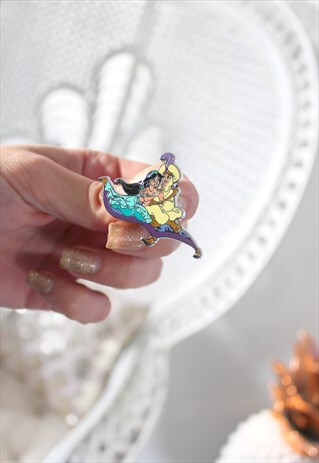 BROOCH PINS ALADIN & JASMINE