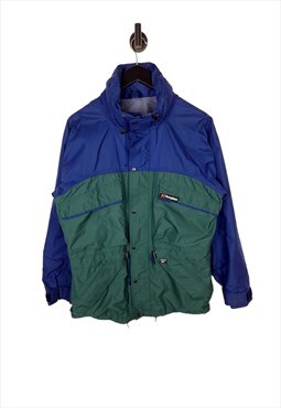 90's Berghaus Made In GB Gore-Tex Rain Jacket Size Medium