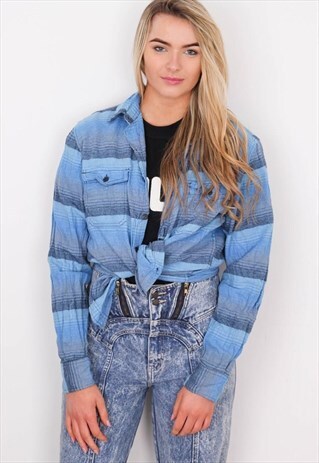 VINTAGE FLANNEL SHIRT CVFS82