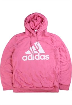 Vintage 90's Adidas Hoodie Spellout Pullover Heavyweight