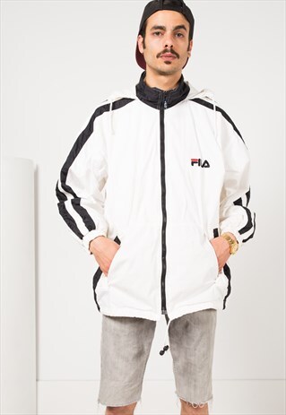 VINTAGE 80S USA FILA RAINCOAT/ S1215