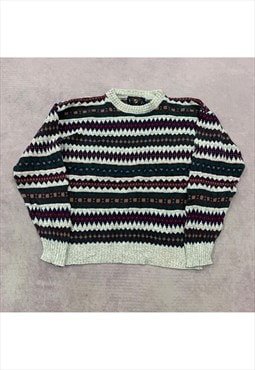 Vintage Knitted Jumper Men's L