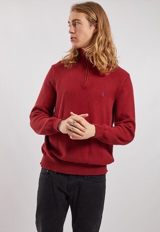 VINTAGE RALPH LAUREN 1/4 ZIP JUMPER