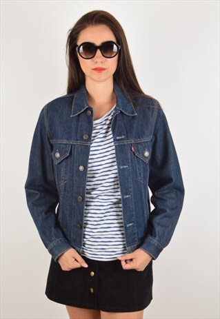 VINTAGE LEVI'S DENIM JACKET SIZE S (1178)