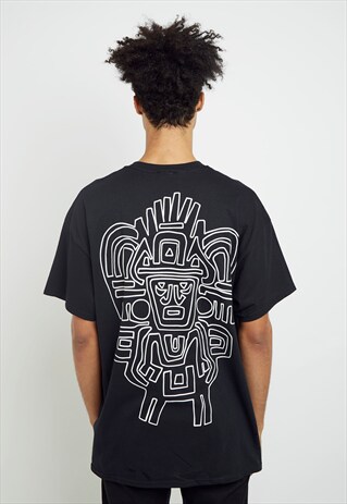 MASK BLACK TEE