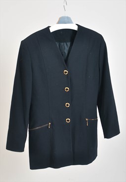 Vintage 80s blazer jacket in black