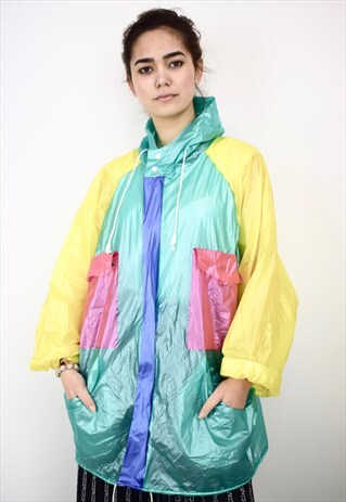 VINTAGE 90'S FESTIVAL WINDBREAKER