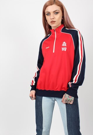 VINTAGE FILA 1/4 ZIP ASM2125