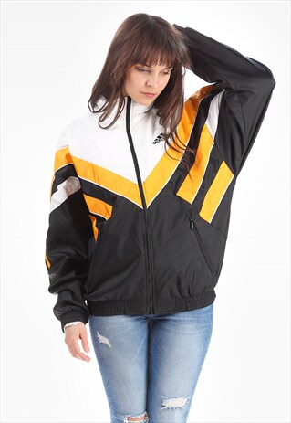 ADIDAS VINTAGE ADIDAS TRACK JACKET BOMBER