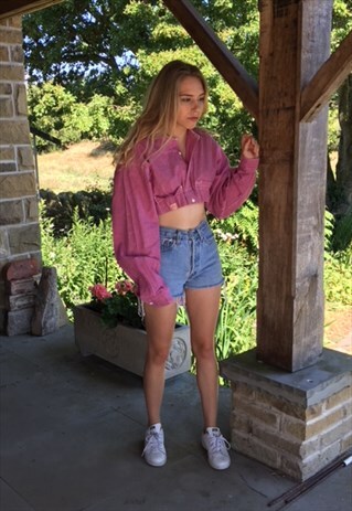 VINTAGE REWORKED CROPPED REPLAY SHIRT