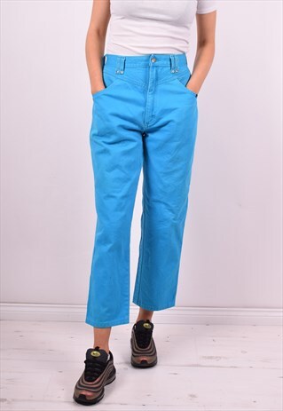 WOMENS VINTAGE JEANS W27 L26 BLUE 90'S