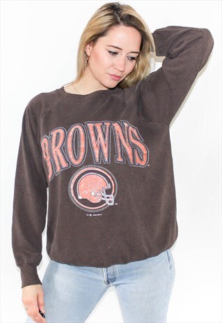 VINTAGE 90'S BROWN SWEATSHIRT