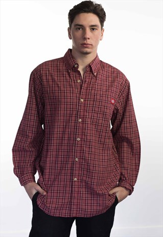 VINTAGE DICKIES LOGO SHIRT 90S L 9.3