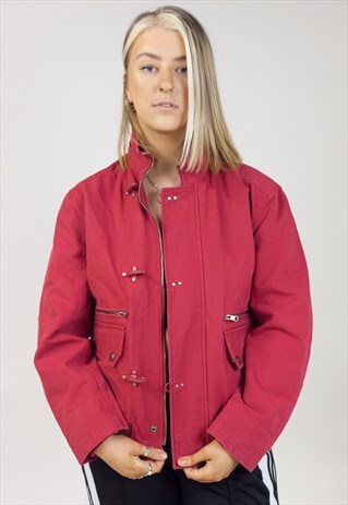 VINTAGE 90S FAY RED JACKET