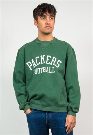 VINTAGE REEBOK SWEATSHIRT GREEN BAY PACKERS NFL