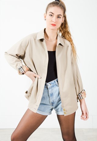 VINTAGE 80S ORIGINAL BURBERRY JACKET / S3731