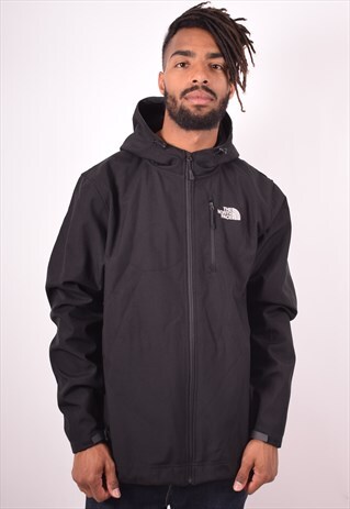 THE NORTH FACE MENS VINTAGE JACKET XL BLACK 90S