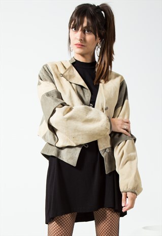VINTAGE SUEDE JACKET / S57