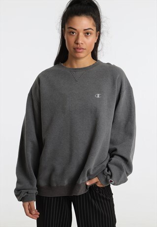 90S CHAMPION EMBROIDERED LOGO SWEATSHIRT