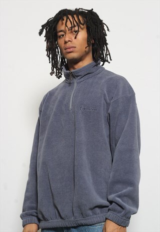 VINTAGE SERGIO TACCHINI FLEECE BLUE
