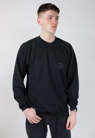 VINTAGE 90S LEVI'S BLACK SWEATSHIRT