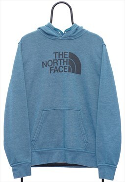 Vintage The North Face Blue Hoodie Womens