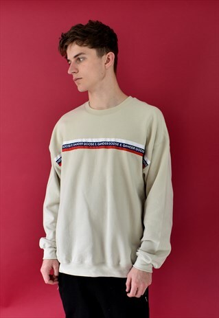 G&G UNISEX SAND RWB RIBBON SWEAT