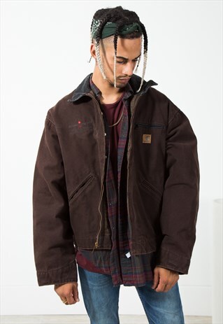 VINTAGE CARHARTT WINTER BLANKET JACKET / S2189