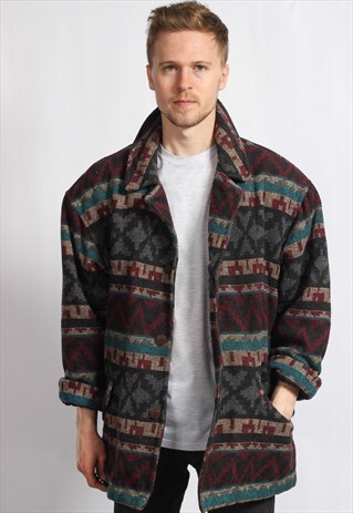 VINTAGE AZTEC FESTIVAL JACKET